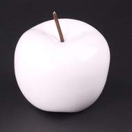 Keramické jablko bílé 12cm