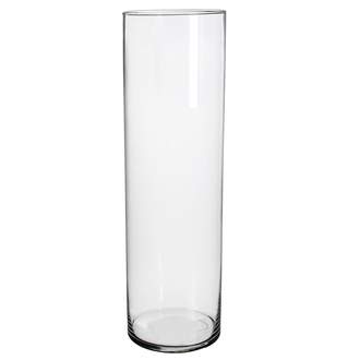 Váza skleněná válcová CILLA 50cm