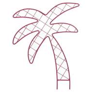 Opora kovová kaktus, pelikán, ananas nebo palma 35cm