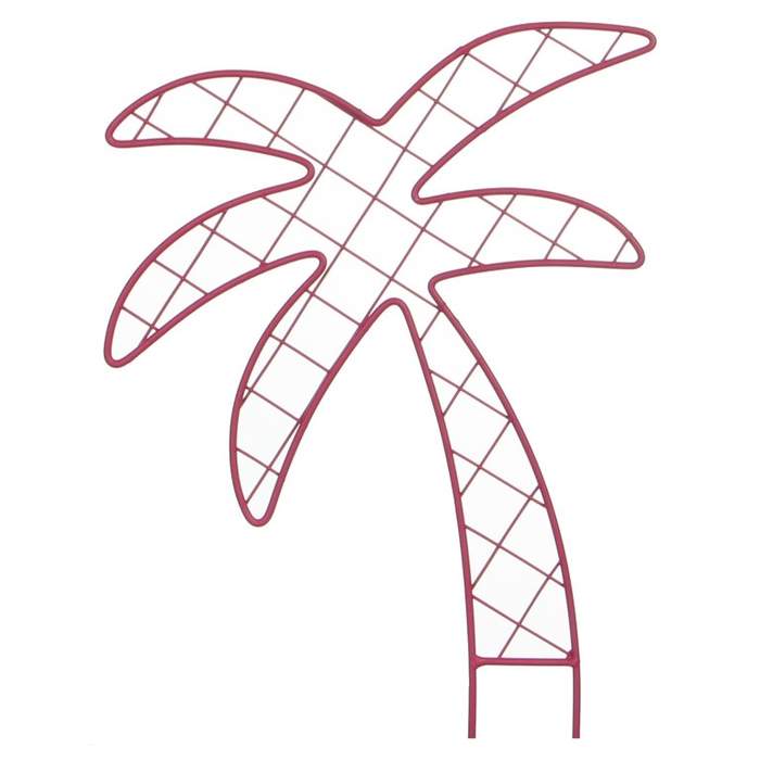 Levně Opora kovová kaktus, pelikán, ananas nebo palma 35cm palma