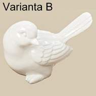 Pták porcelánový 9,5 cm mix tvarů