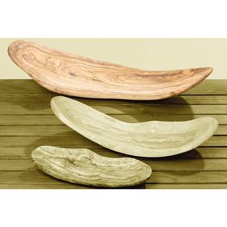 Miska dřevěná oválná JURI 50cm