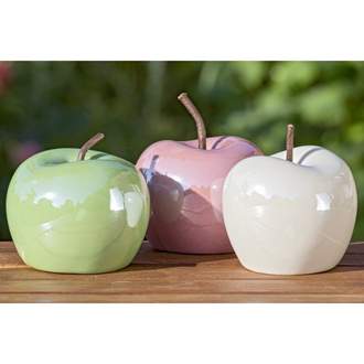 Jablko porcelánové PERLY 7,5cm mix barev