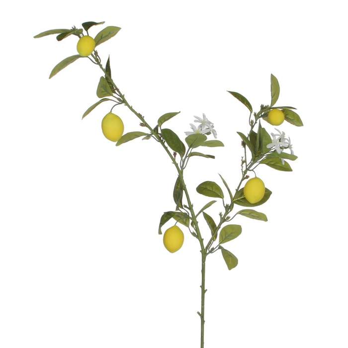 E-shop Větev citrusu umělá řezaná 110cm