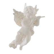 Ozdoba anděl plastový mix motivů 10cm