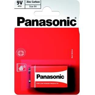 Levně Baterie Panasonic 9V Red Zinc-blistr