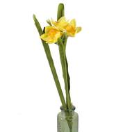 Narcis NOUVEL řezaný umělý 58cm žlutý