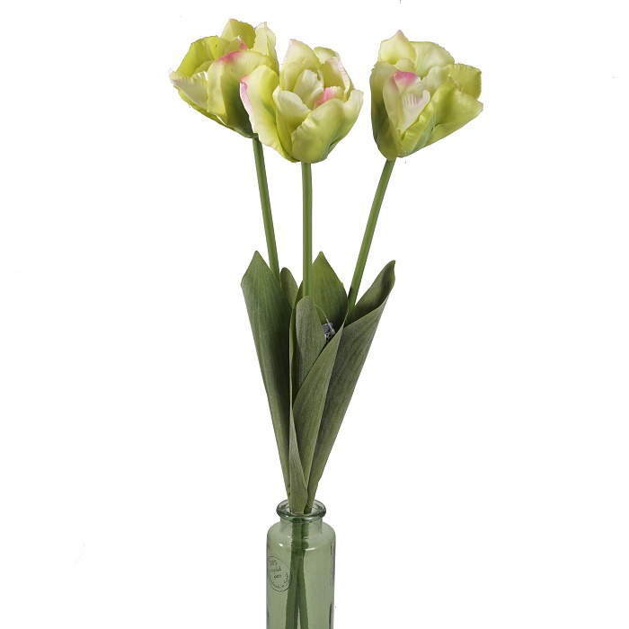 Levně Tulipán SOFIA řezaný umělý 64cm zelený