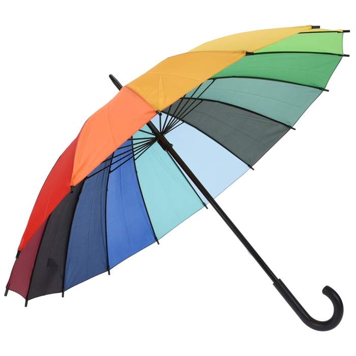 Deštník duhový d98cm