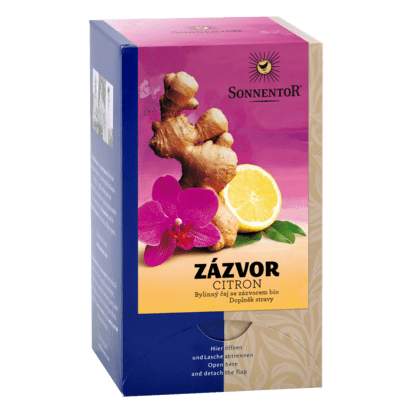 E-shop Zázvor a citrón - bylinný čaj BIO 30g Sonnentor