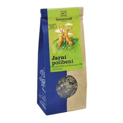 Levně Jarní políbení - bylinný čaj BIO sypaný 80g Sonnentor