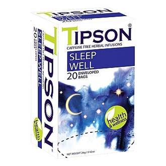 Čaj TIPSON Health Teas Sleep Well 20x1,3g