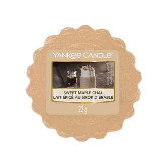 Vosk YANKEE CANDLE 22g Sweet Maple Chai