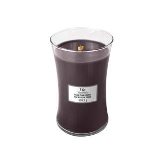 Vonná svíčka WoodWick Black Plum Cognac 609g