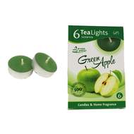 Svíčka čajová vonná Tea Lights 6ks Green Apple