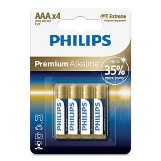 Baterie Philips AAA Premium Alkaline 4ks