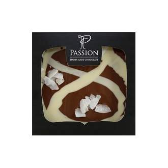 Čokoláda PASSION CUVÉE mléčná/bílá - kokos 90g