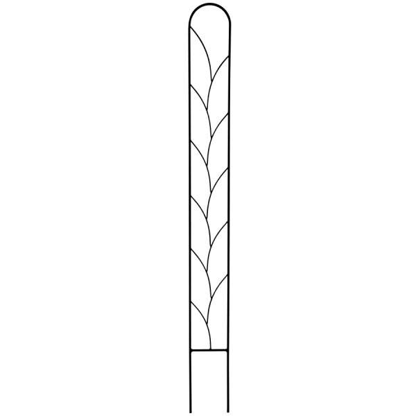 Levně Opora pro rostliny/treláž LIANE kovová černá 150cm