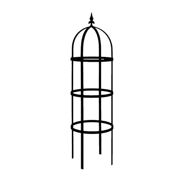 Levně Opora/obelisk HORNAVAN kulatá se špicí 100cm