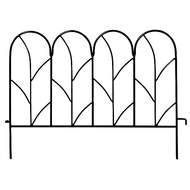 Opora pro rostliny/plot LIANE kovový černý 40x55cm