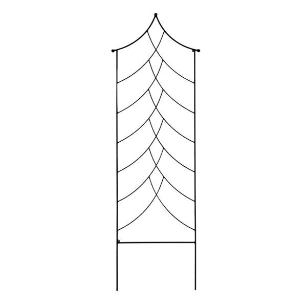 Levně Opora pro rostliny/treláž JAPAN kovová černá 180cm