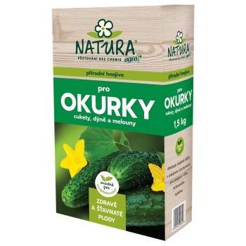 Levně NATURA hnojivo organické okurky a cukety 1,5kg