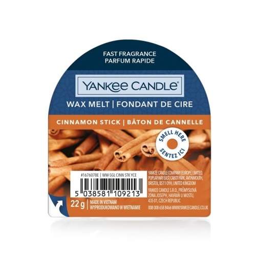 E-shop Vosk YANKEE CANDLE 22g Cinnamon Stick