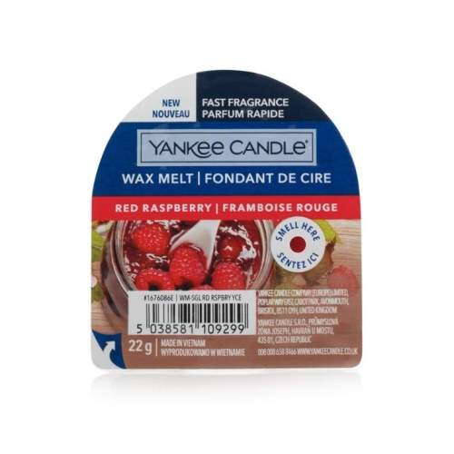 Levně Vosk YANKEE CANDLE 22g Red Raspberry