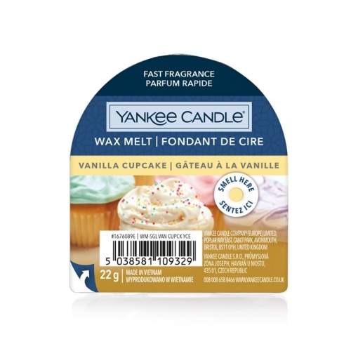 E-shop Vosk YANKEE CANDLE 22g Vanilla Cupcake