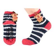 Ponožky dětské sob 3D vel.31-35 modrá