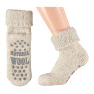 Ponožky dětské vel.23-26 vlna šedá