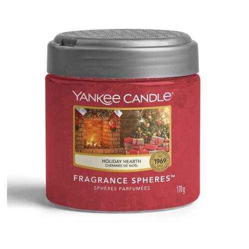 Levně Perly YANKEE CANDLE Fragrance Spheres Holiday Hearth
