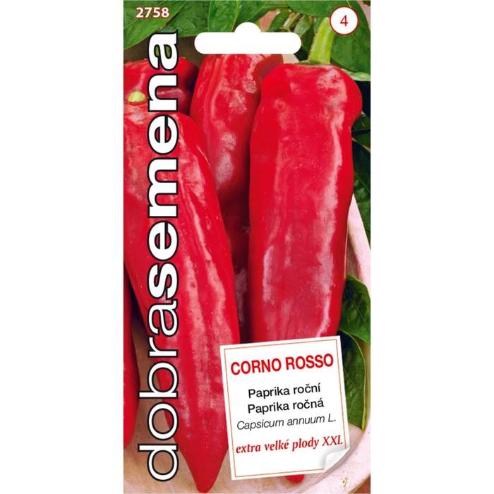 Levně Paprika zeleninová CORNO ROSSO (DS)