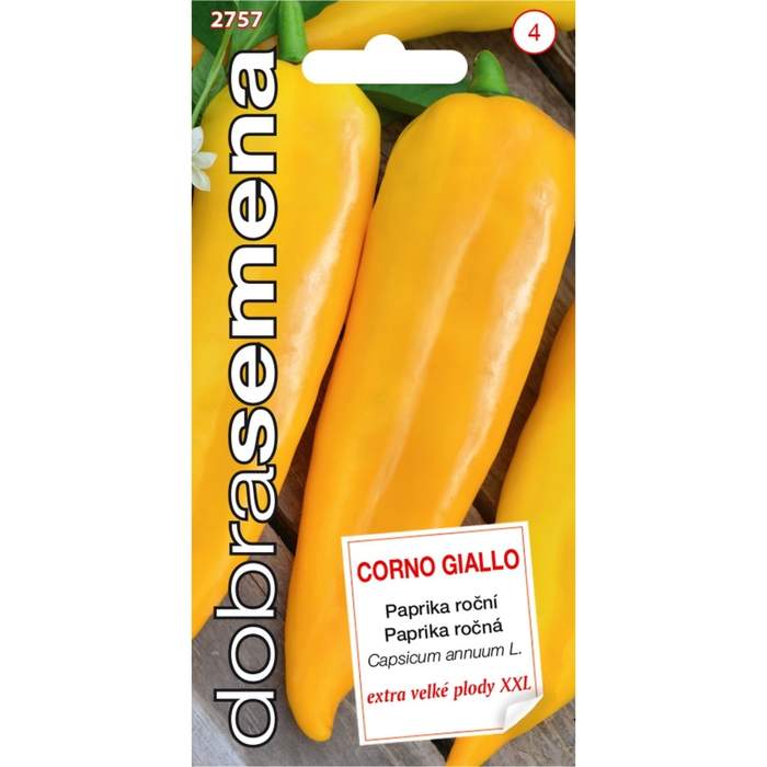 Levně Paprika zeleninová CORNO GIALLO (DS)