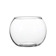 Váza skleněná koule BOLLA sklo 18cm