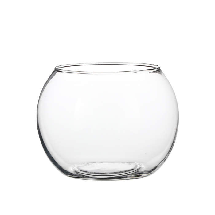 Levně Váza skleněná koule BOLLA sklo 18cm