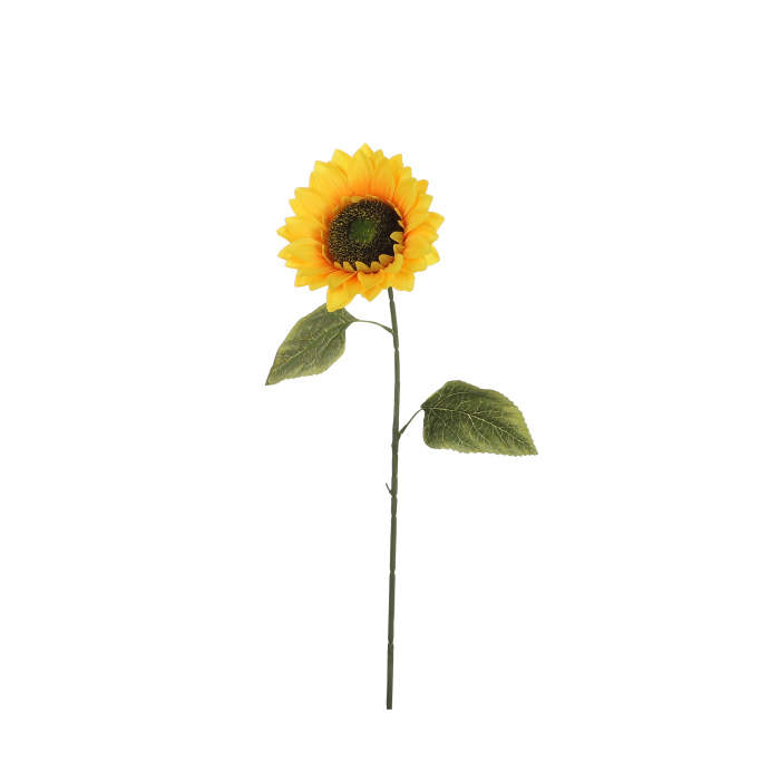 E-shop Slunečnice řezaná umělá žlutá 72cm