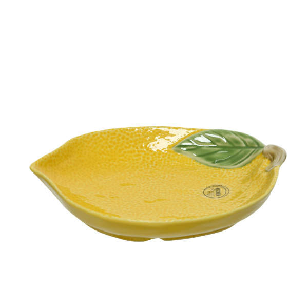 Levně Talíř tvar citrón porcelán 22cm