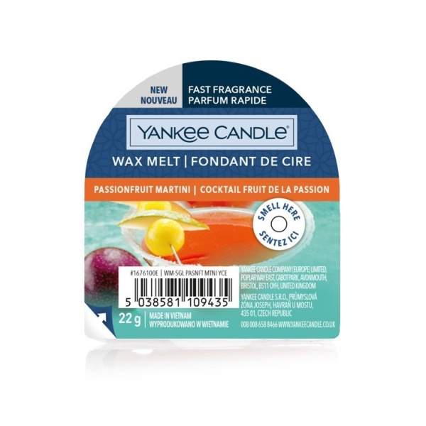 Vosk YANKEE CANDLE 22g Passion Fruit Martini