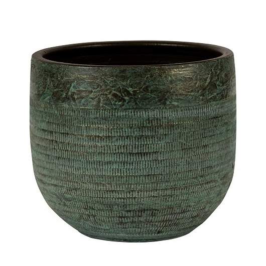 Levně Obal kulatý SERENA 1-01A keramika zelená 14cm