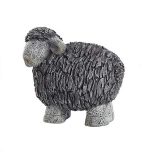 Levně Ovce keramika šedá 58cm