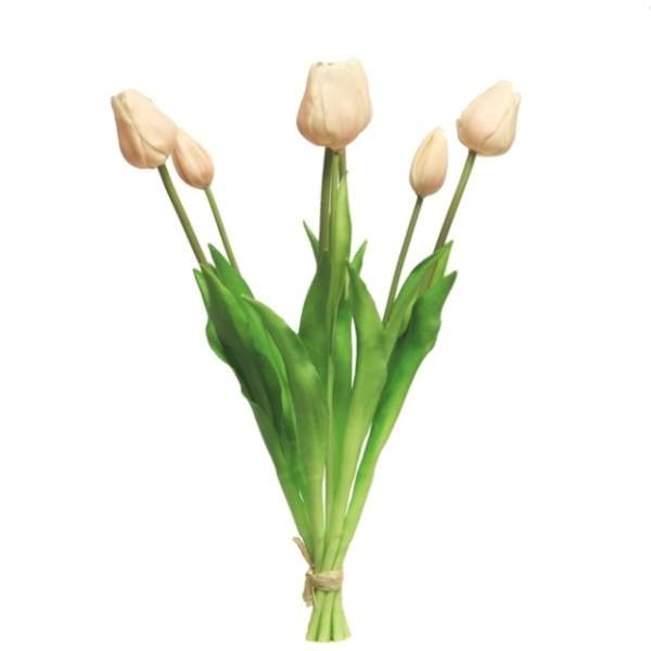E-shop Tulipán SALLY svazek umělý 7ks sv.růžová 47cm