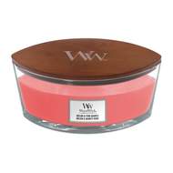 Svíčka WoodWick oválná Melon & Pink Quartz 453g