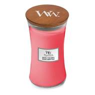 Vonná svíčka WoodWick Melon & Pink Quartz 609g