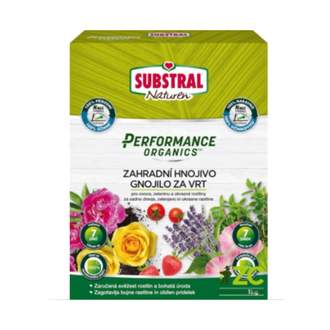 Substral Performance Organics zahrada 1kg