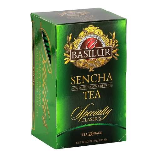Levně Čaj Basilur Specialty Sencha 20x1,5g