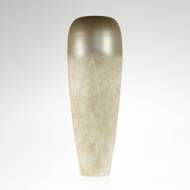 Váza kónická LISA zlatý lem keramika 100cm