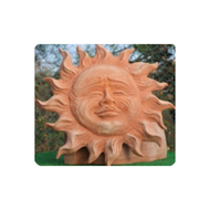 Dekorace na zeď slunce Sole keramika 45cm