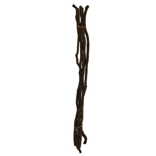 Levně Dřevo dekorační svazek hnědá 145cm 5ks