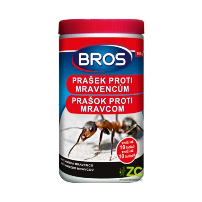 Levně Prášek na mravence BROS 100g